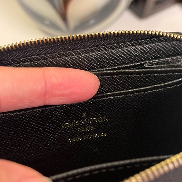 Louis Vuitton Brown and Red Wallet with Iconic Monogram and Unique Red Panel - Picture 9 of 12